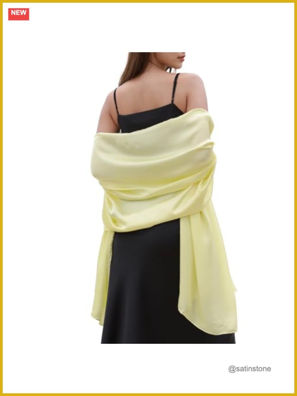 Women's 100% Polyester Sheer Lightweight Wrap Shawl for Evening Dresses and